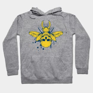 Yellow beetle Hoodie